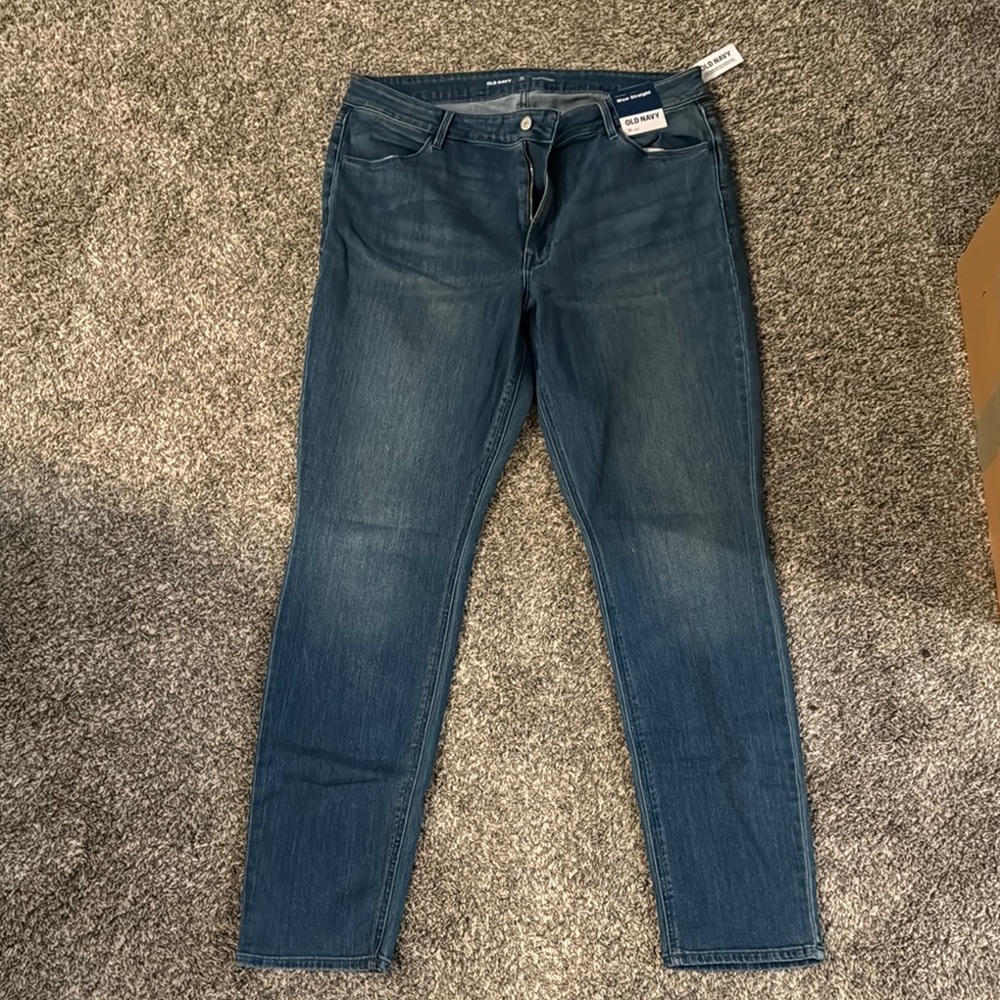 Old Navy Blue Skinny Jeans Classic Style